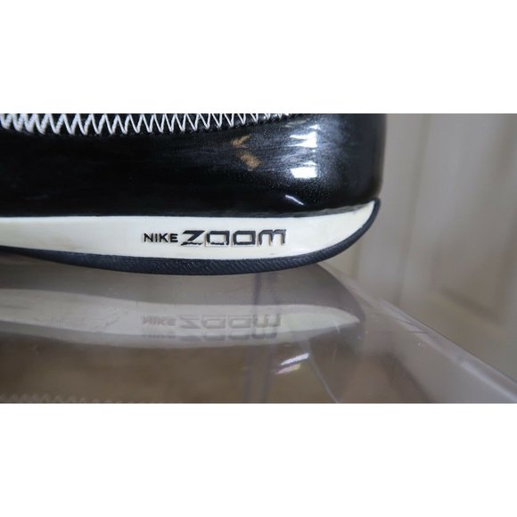 2007 NEW W/ BOX NIKE AIR ZOOM BB II ASIA 317993-012  SZ 13.5 Black/White - Picture 7 of 12